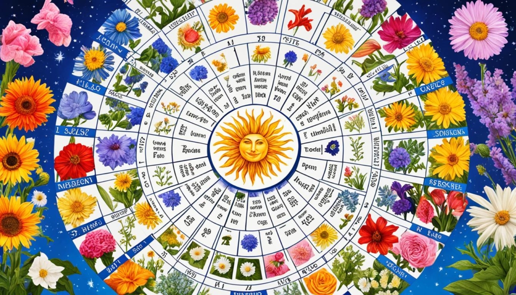 significado das flores na astrologia